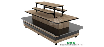 EPD 09 - Expositor Produtos Embalados