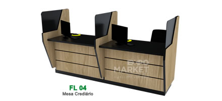 FL04 -  Mesa Crediário