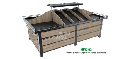 HFC 03 - Vasca Frutas/Legumes Canto Inclinado