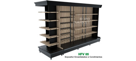 HFV 05 - Expositor Encartelados e Condimentos